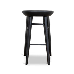 65cm Bar Stool | Full Black | Myka Home