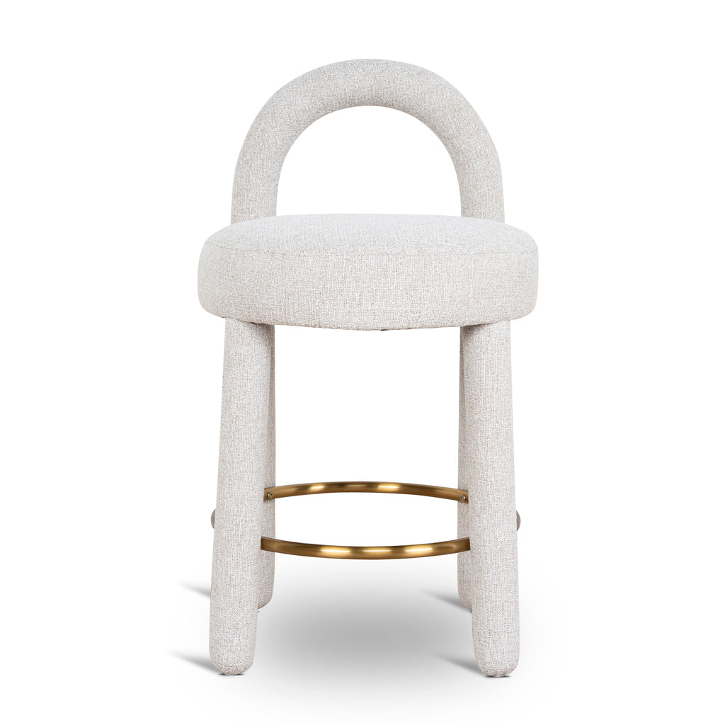 65CM Bar Stool | Coastal Beige | Myka Home