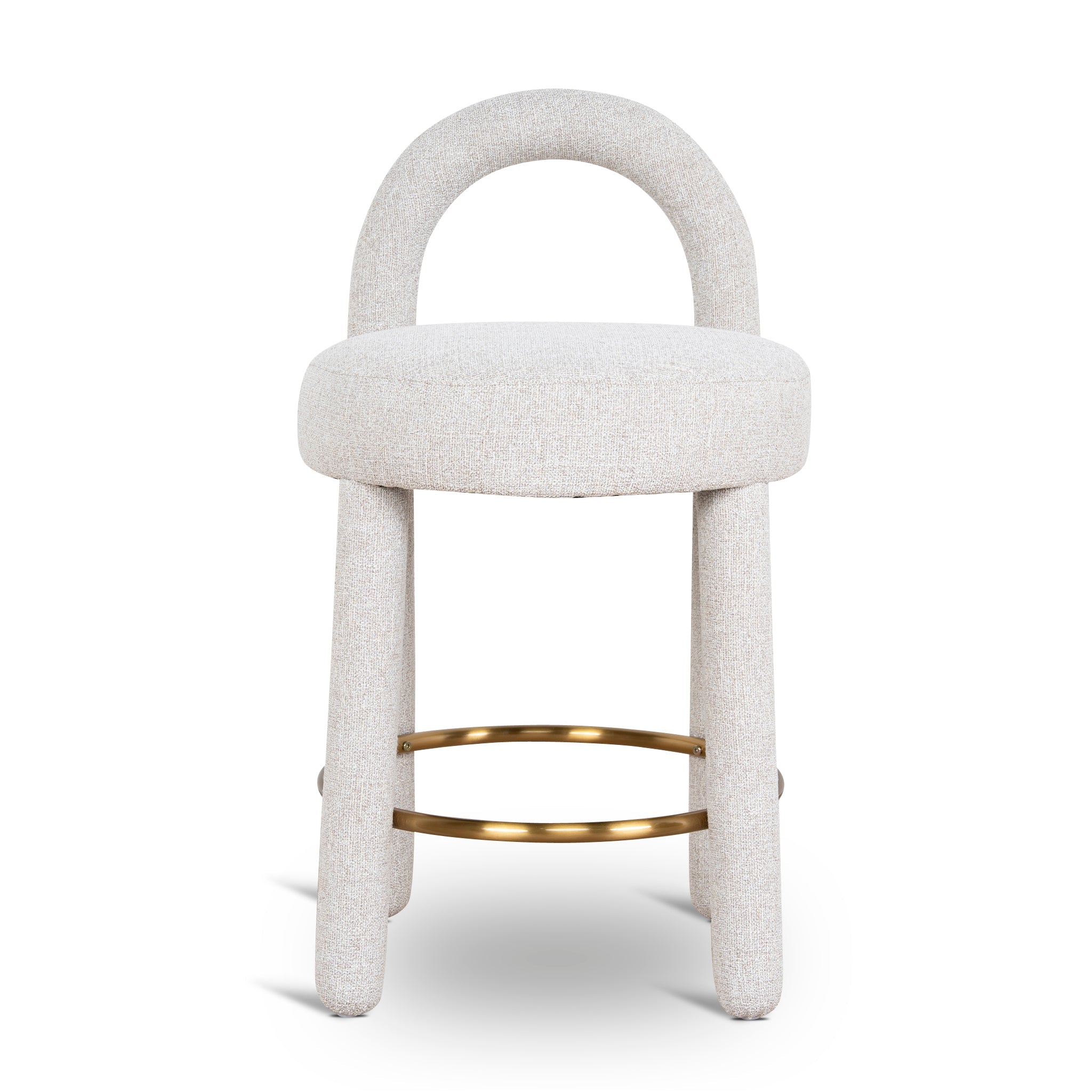 65CM Bar Stool | Coastal Beige | Myka Home