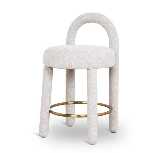 65CM Bar Stool | Coastal Beige | Myka Home