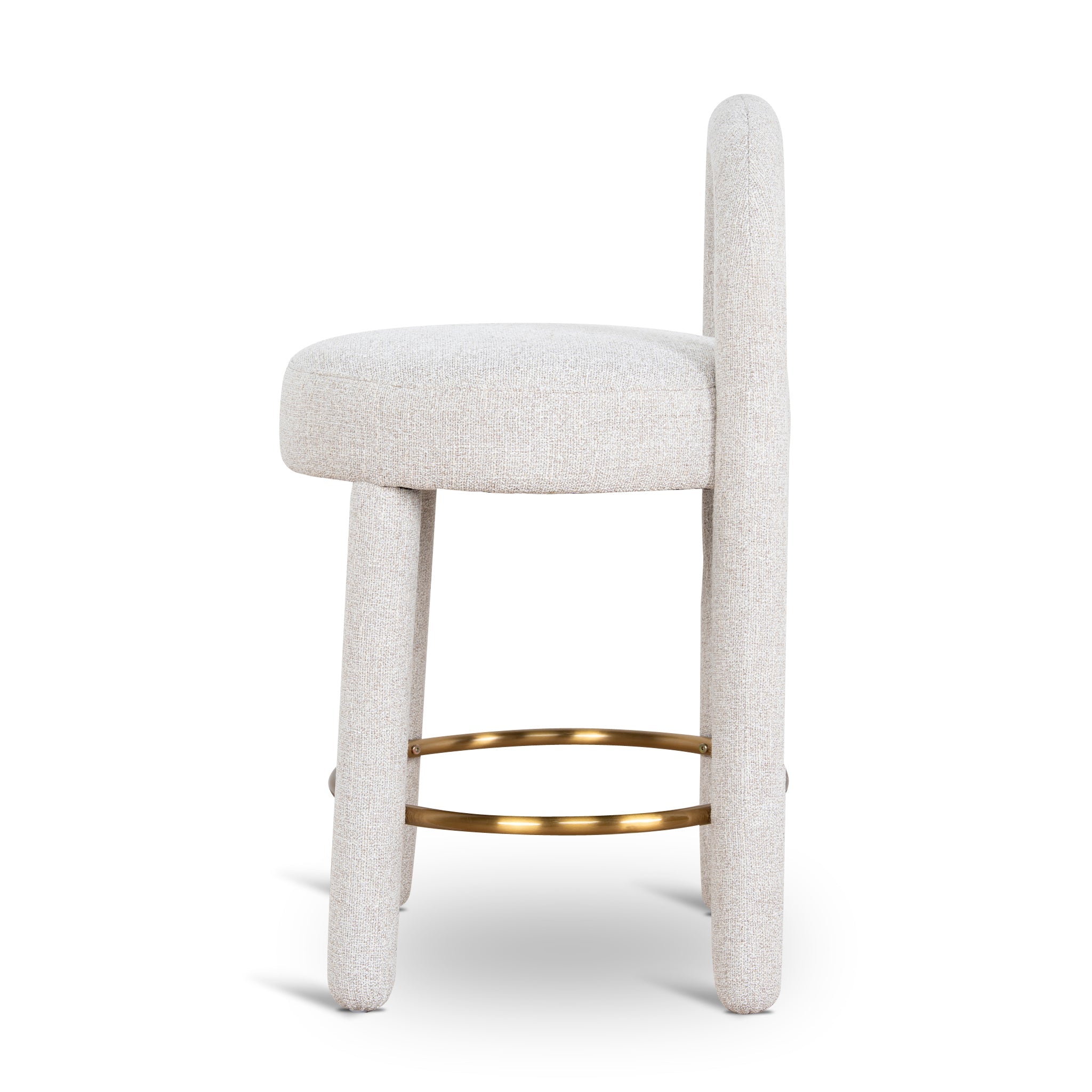 65CM Bar Stool | Coastal Beige | Myka Home