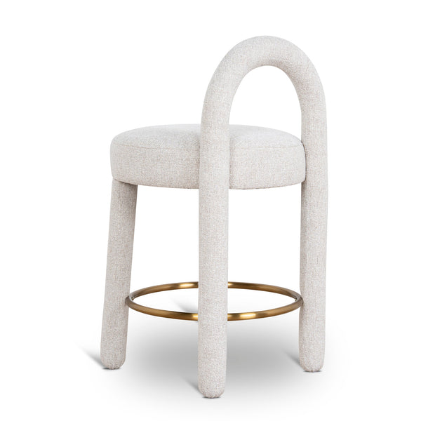 65CM Bar Stool | Coastal Beige | Myka Home