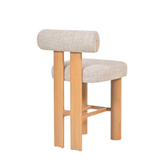 Natural Barstool | Pale Beige (Set of 2) | Myka Home