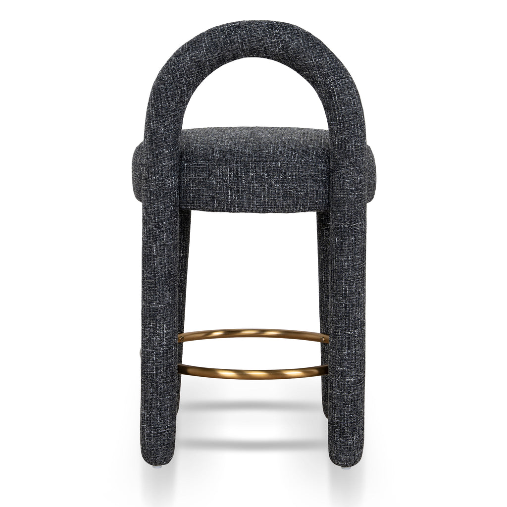 65cm Bar Stool | Field Charcoal | Myka Home - View 5