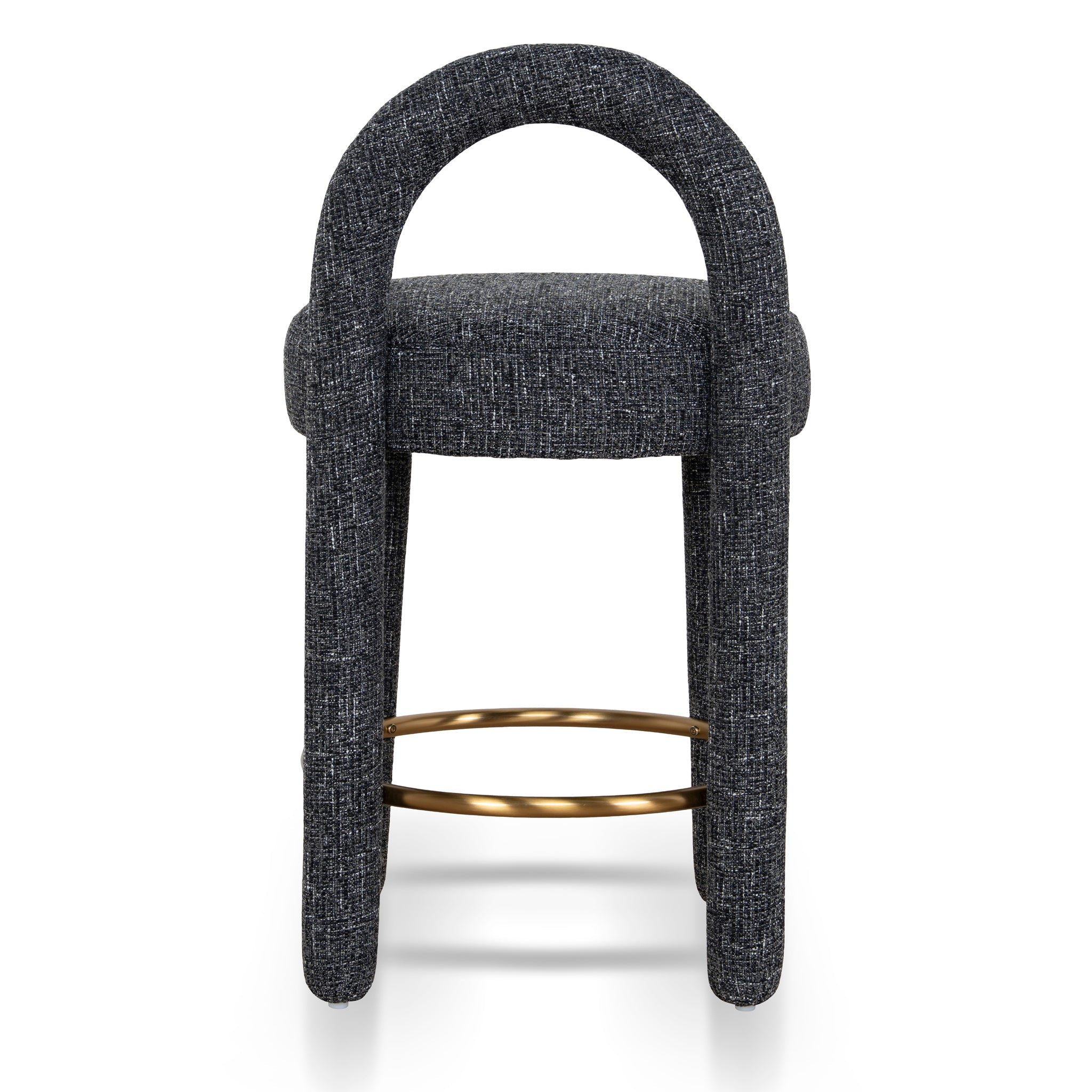 65cm Bar Stool | Field Charcoal | Myka Home - View 5