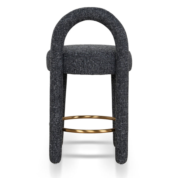 65cm Bar Stool | Field Charcoal | Myka Home - View 5