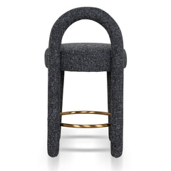 65cm Bar Stool | Field Charcoal | Myka Home