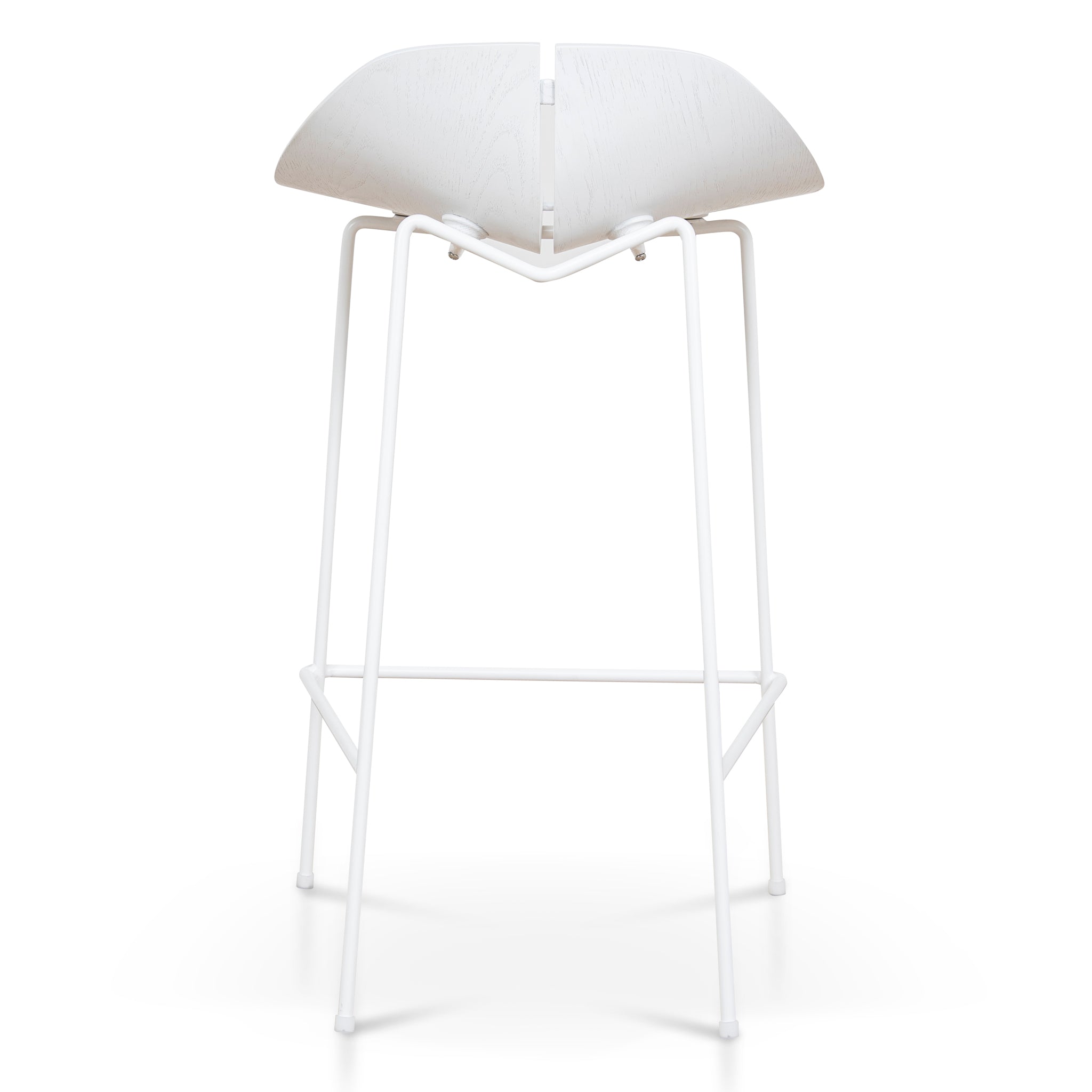 65cm Bar Stool | Full White | Myka Home - View 5