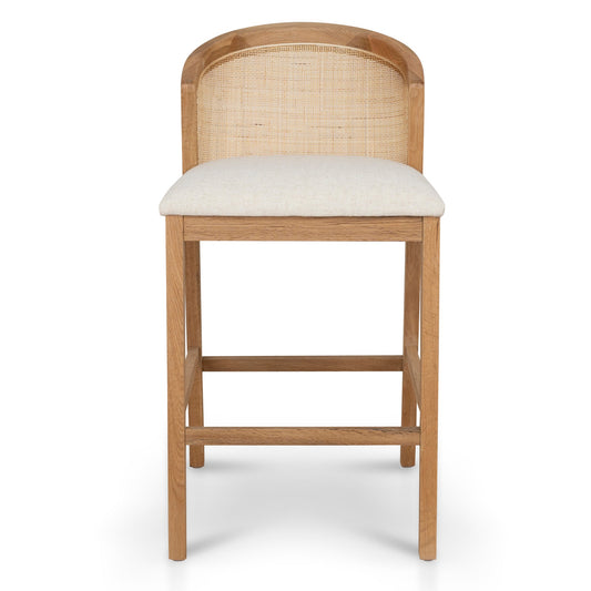 Fabric Barstool | Dawn Beige | Myka Home