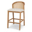 Fabric Barstool | Dawn Beige | Myka Home