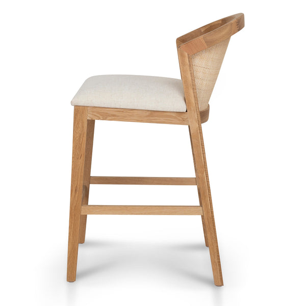 Fabric Barstool | Dawn Beige | Myka Home
