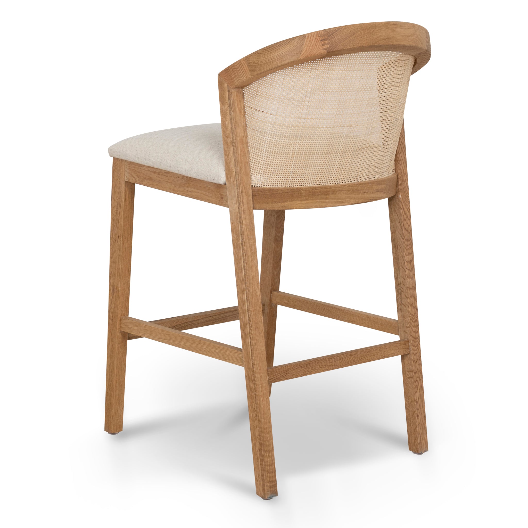 Fabric Barstool | Dawn Beige | Myka Home