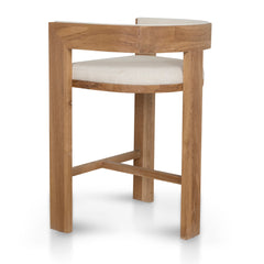 Natural Barstool | Dawn Beige | Myka Home