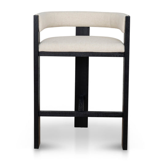 Black Elm Barstool | Dawn Beige | Myka Home