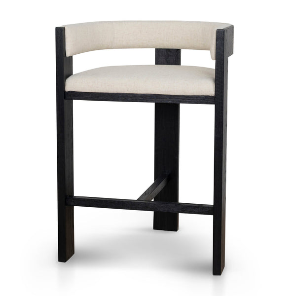 Black Elm Barstool | Dawn Beige | Myka Home