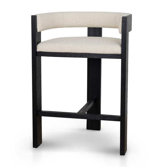 Black Elm Barstool | Dawn Beige | Myka Home