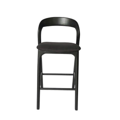 65cm Bar Stool | Full Black | Myka Home