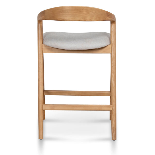 Natural Bar Stool | Naxos Beige | Myka Home