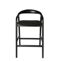 Bar Stool | Full Black | Myka Home