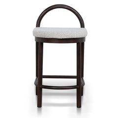 66cm Brown Bar Stool | Clay Grey | Myka Home