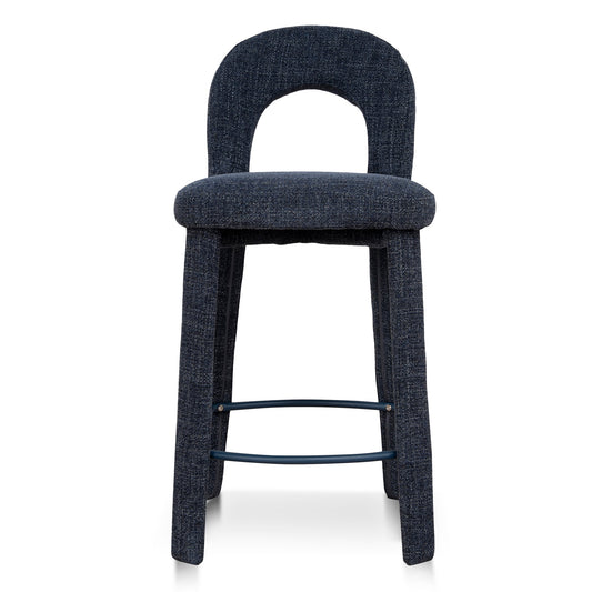 Blue Sand Barstool | Moss Navy | Myka Home