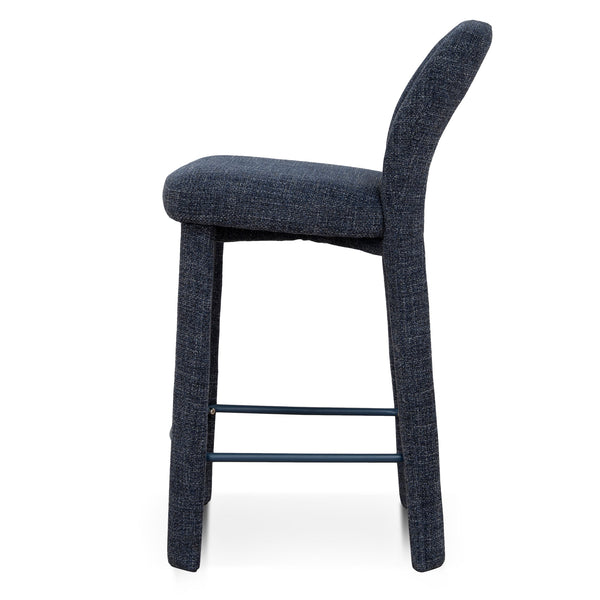 Blue Sand Barstool | Moss Navy | Myka Home