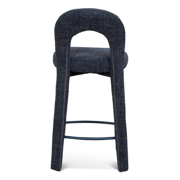 Blue Sand Barstool | Moss Navy | Myka Home