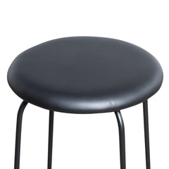 65cm Bar stool | Black | Myka Home