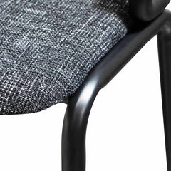 CBS6766-SD 75cm Fabric Bar Stool - Black Legs