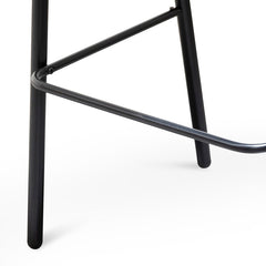 CBS6766-SD 75cm Fabric Bar Stool - Black Legs