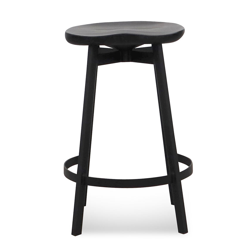 65cm Bar Stool - Black - View 2