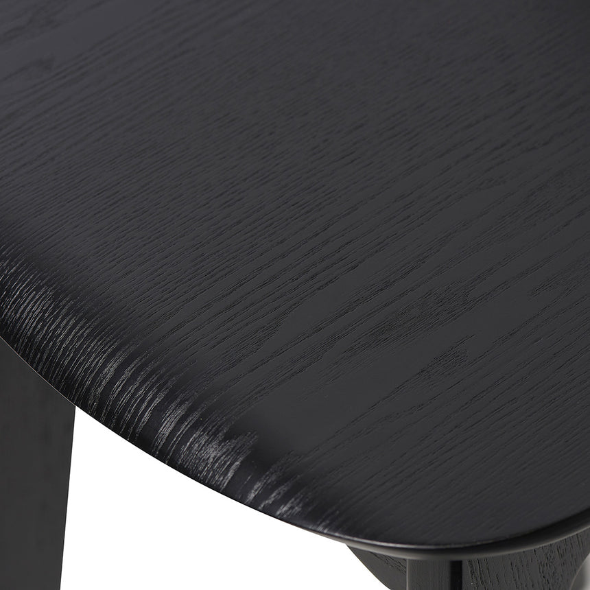 65cm Bar Stool - Full Black - View 6