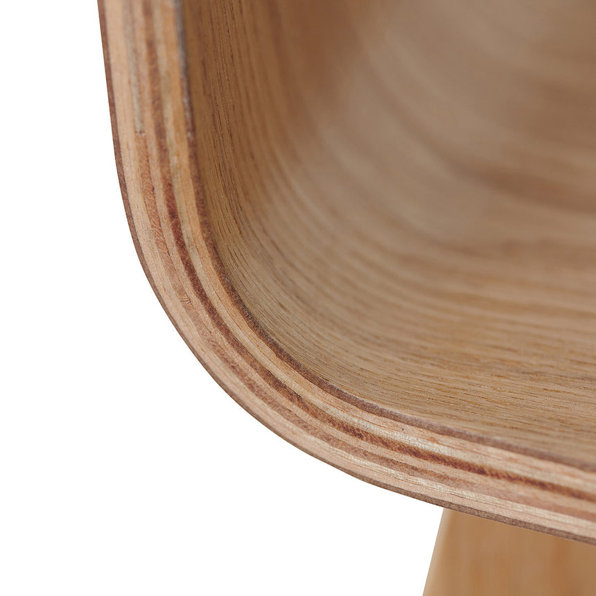 65cm Bar Stool - Natural - View 8
