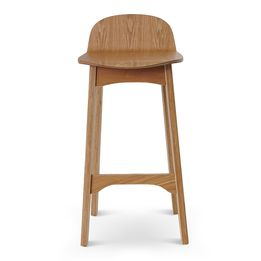 65cm Bar Stool - Natural - View 2
