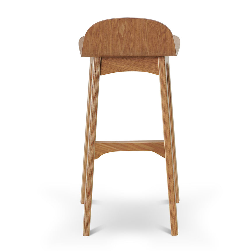 65cm Bar Stool - Natural - View 4