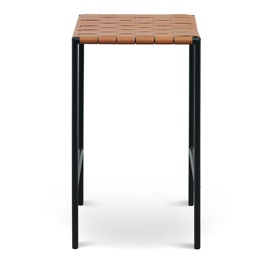Black Frame Bar stool - Tan (Set of 2) - View 7