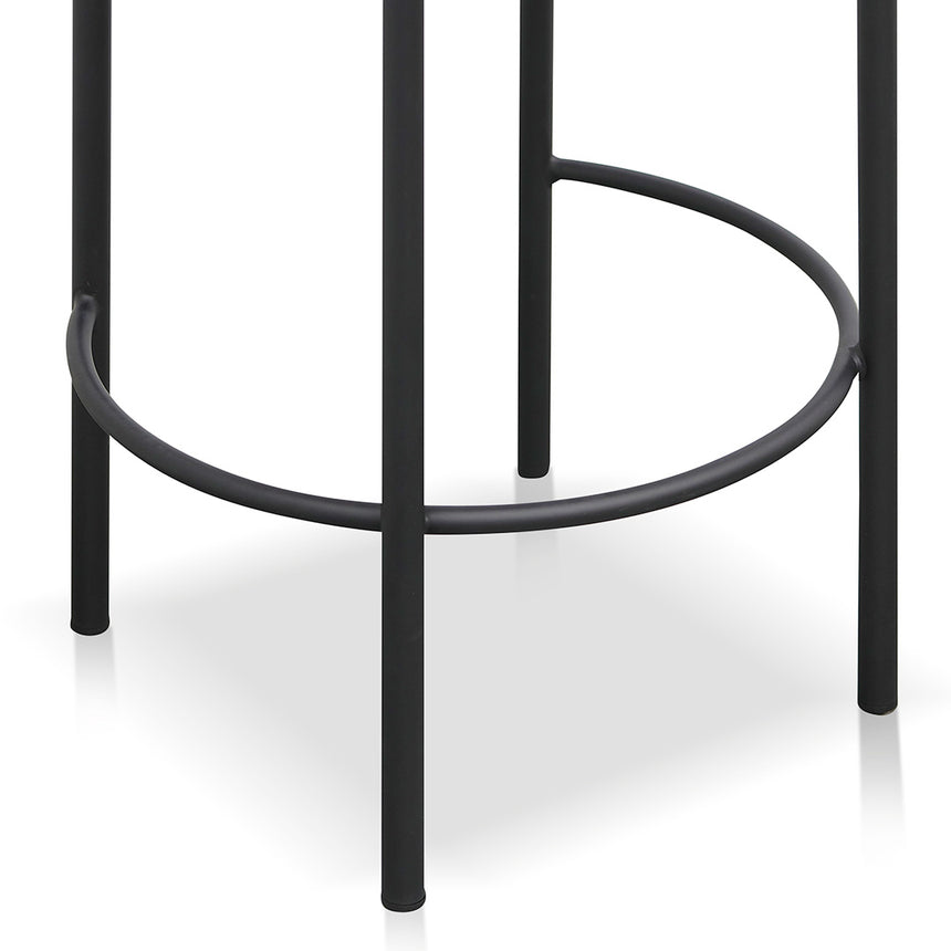 x2 65cm Bar Stool - Charcoal Grey (Set of 2) - View 12
