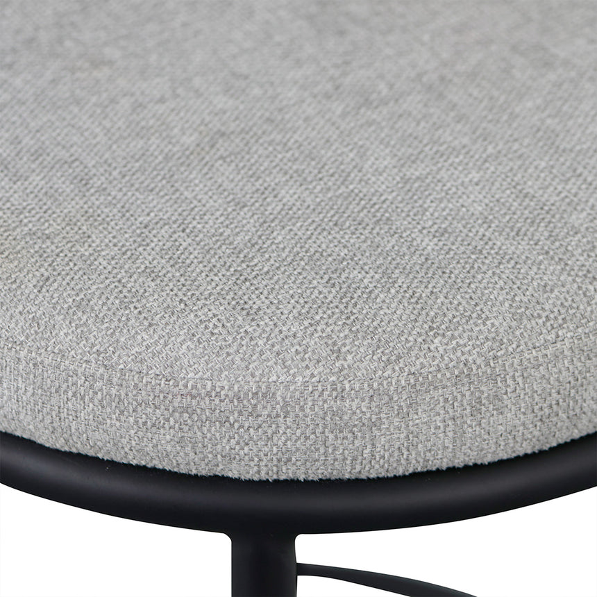 x2 65cm Bar Stool - Coastal Light Grey (Set of 2) - View 6