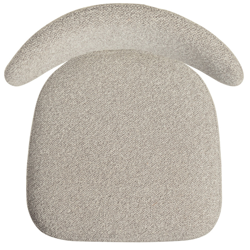 65cm White Bar Stool - Clay Grey (Set of 2) - View 7
