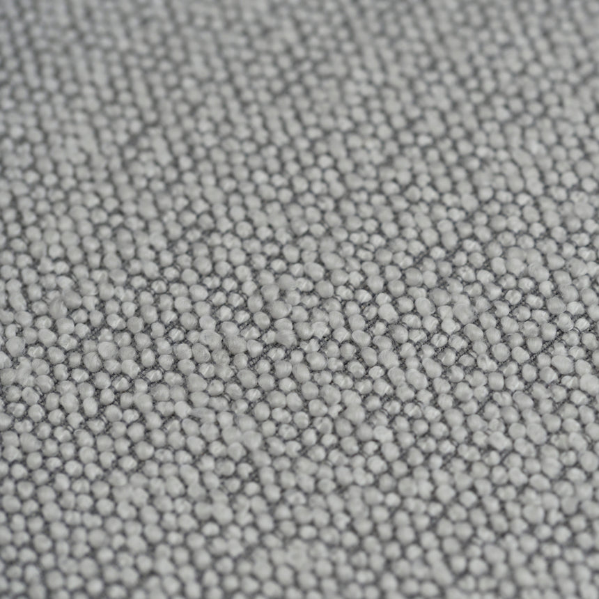 65cm Brushed Gold Bar Stool - Grey Boucle - View 12
