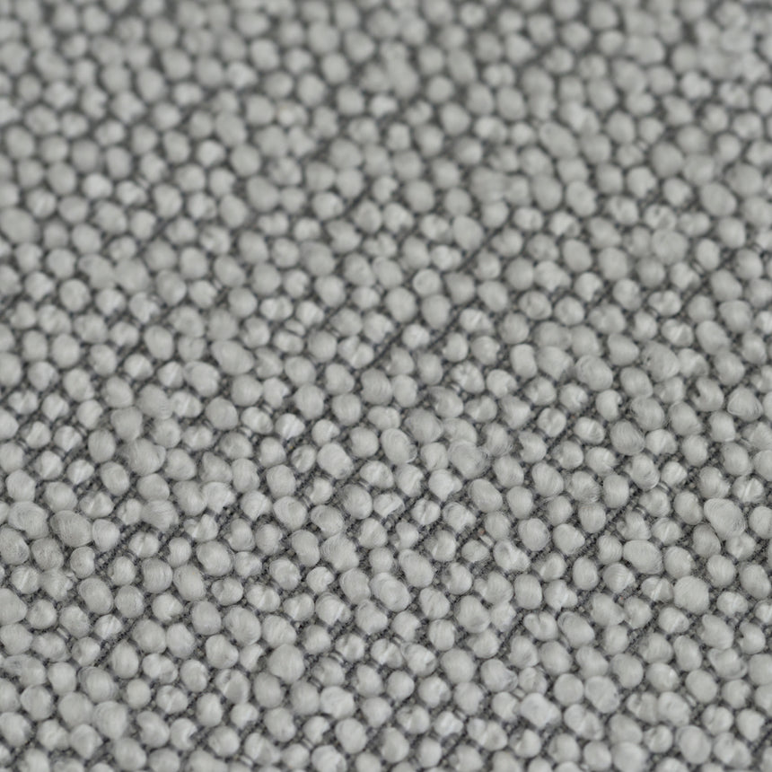 65cm Brushed Gold Bar Stool - Grey Boucle - View 15