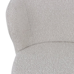 CBS8903-ST 65cm Bar Stool - Pearl Grey Boucle (Set of 2)