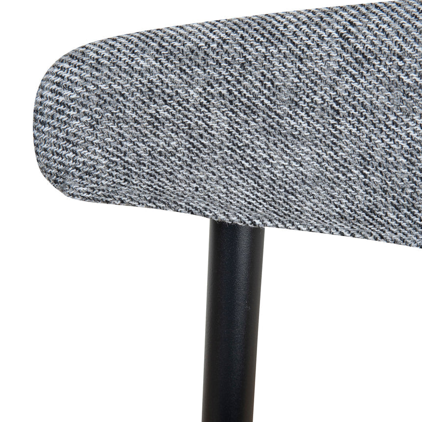 65cm Bar Stool - Lava Grey (Set of 2) - View 10