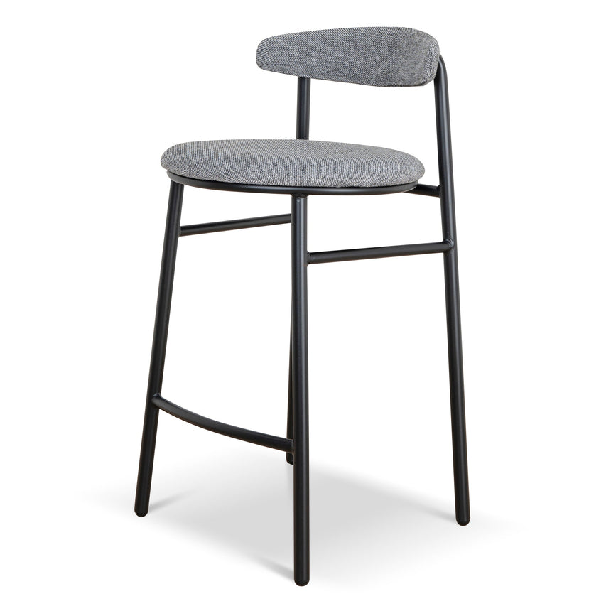 65cm Bar Stool - Lava Grey (Set of 2) - View 2
