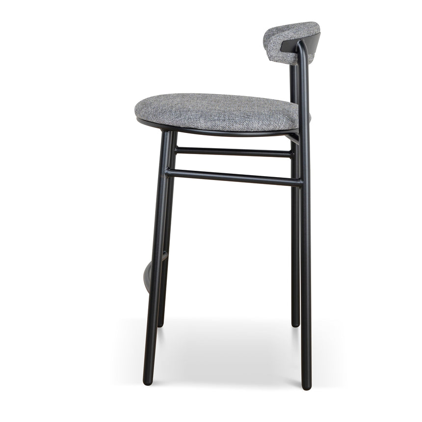 65cm Bar Stool - Lava Grey (Set of 2) - View 3
