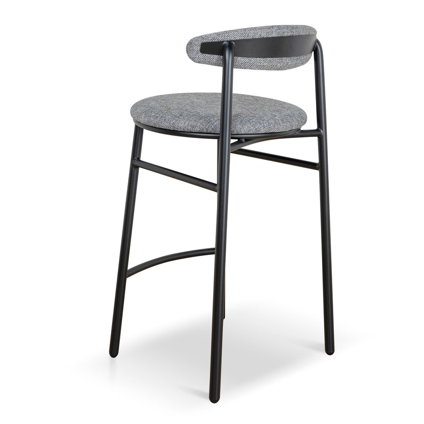 65cm Bar Stool - Lava Grey (Set of 2) - View 4