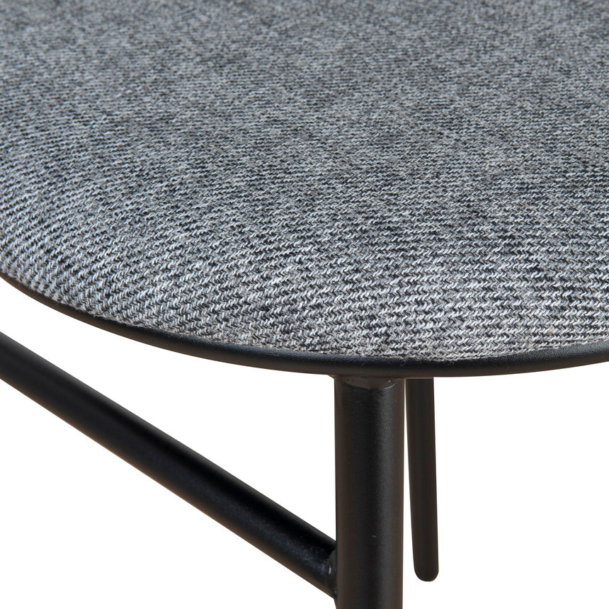 65cm Bar Stool - Lava Grey (Set of 2) - View 8