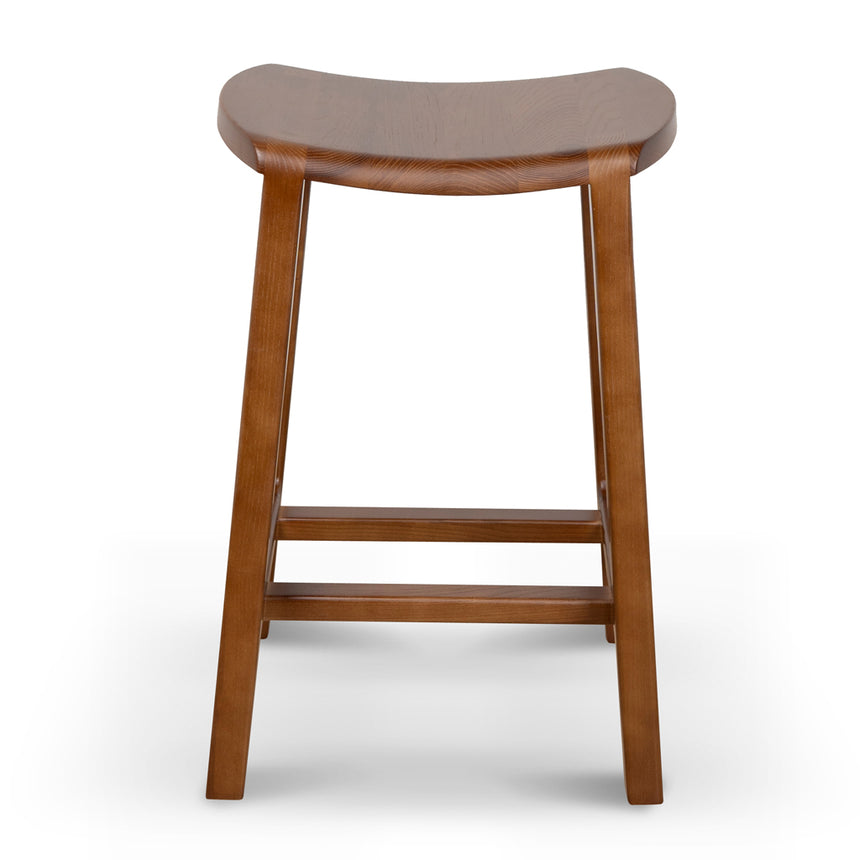 62cm Bar Stool - Walnut - View 2