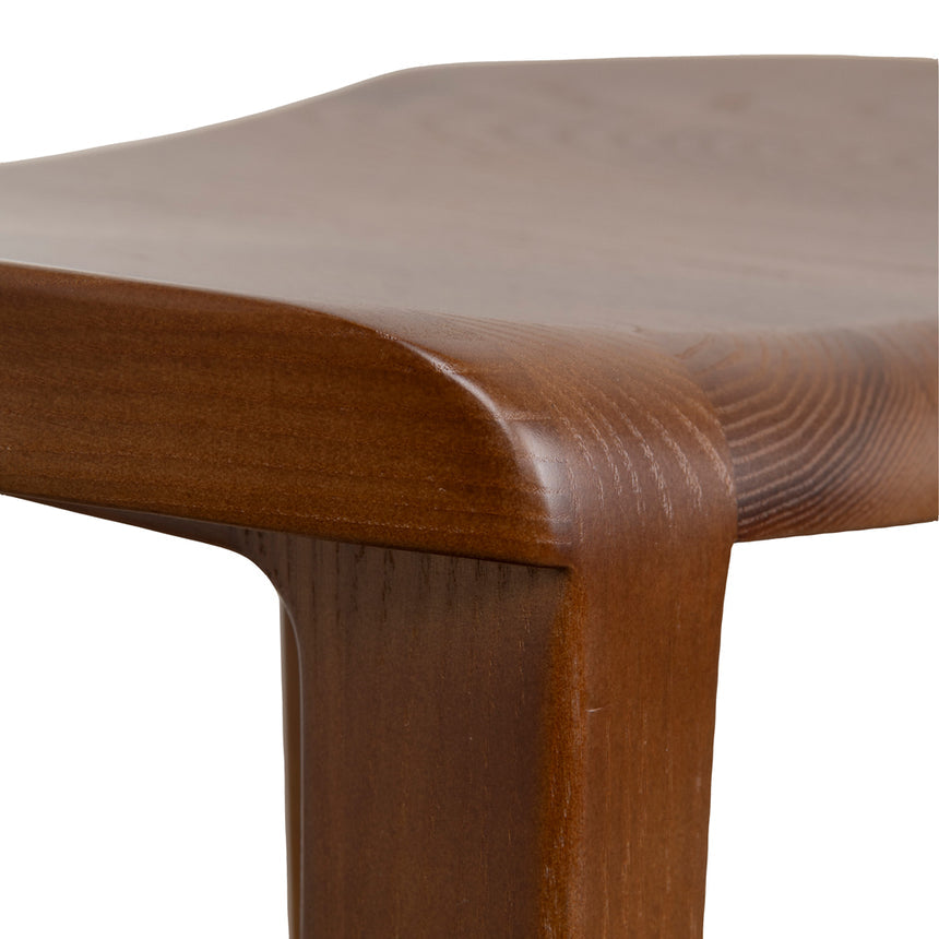 62cm Bar Stool - Walnut - View 8