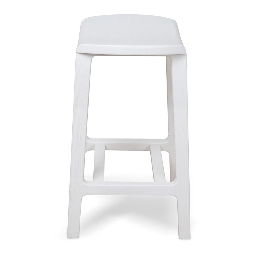 62cm Bar Stool - White - View 3